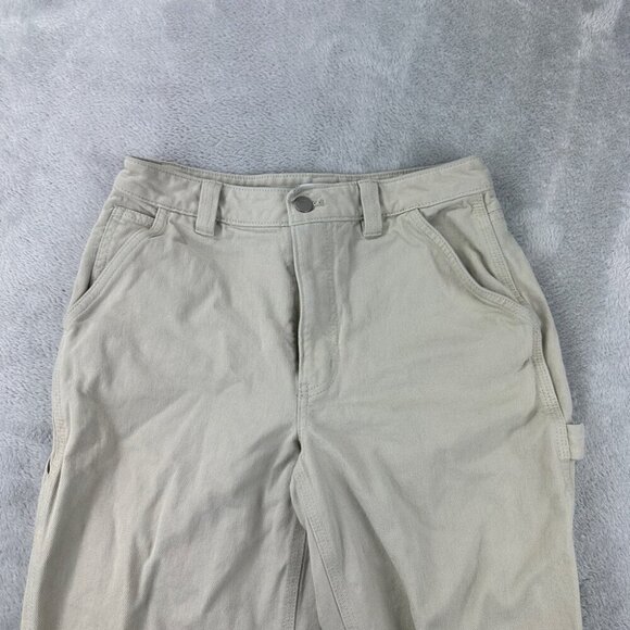 TNA Greenwich Pant Tan Straight Leg Pants Women’s Size 4 US - Picture 7 of 12